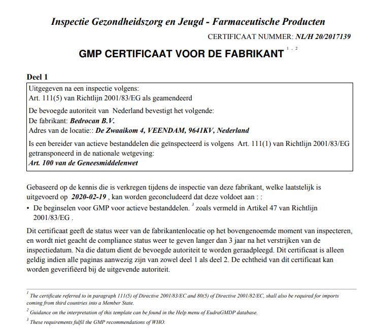 Kwaliteitsnormen: GMP En GMCCP